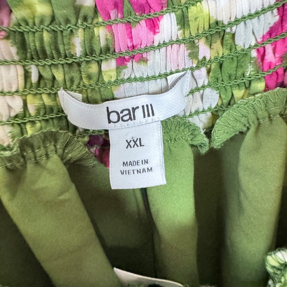 Bar III Women's XXL Full Bloom Off Shoulder Smocked Long‎ Sleeve Blouse Top - Picture 3 of 9